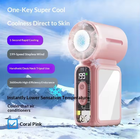 Mini Rechargeable Bladeless Fan